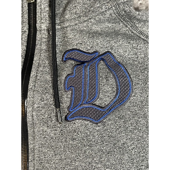 Nike NCAA Duke Blue Devils Stadium Full-Zip Hooded Sweatshirt Men's S Gray - Picture 4 of 16